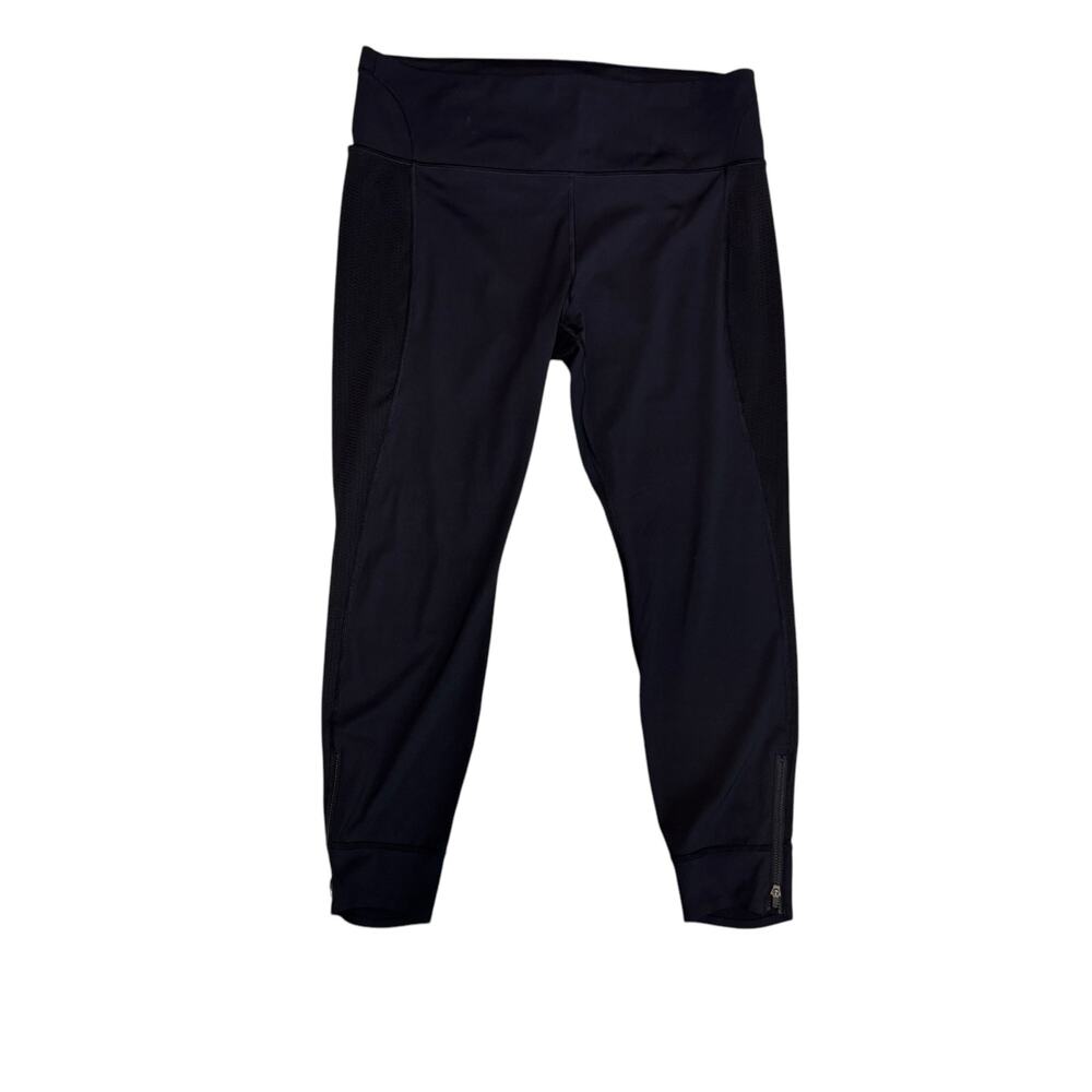Alllyson Felix x Athleta Black Leggings Size XL Legend Mesh 599169 - Picture 1 of 11